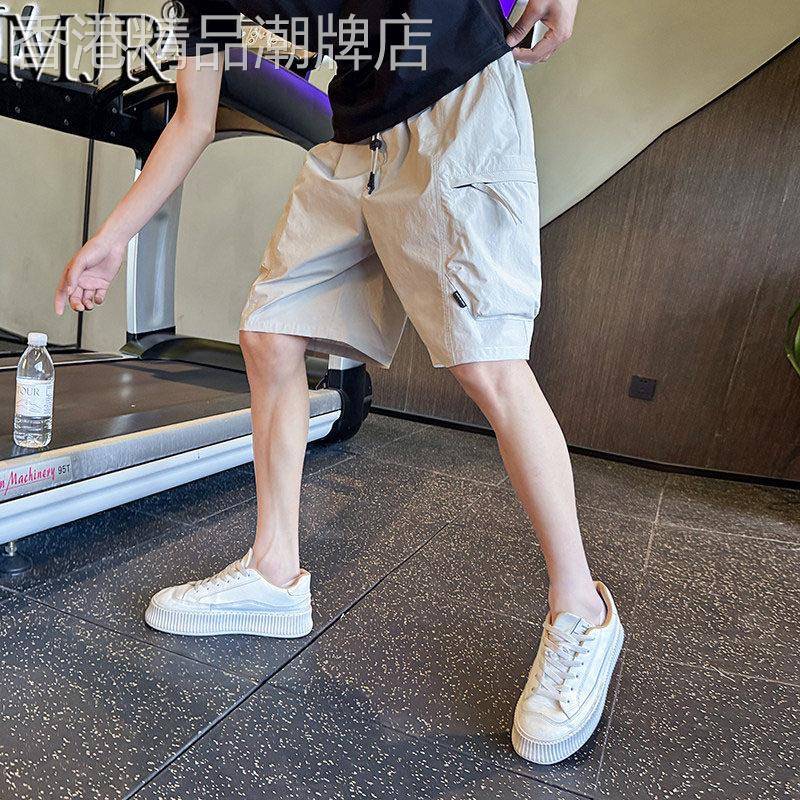 潮牌运动短裤男款夏季薄款五分裤2026新款外穿五分裤男士休闲工作