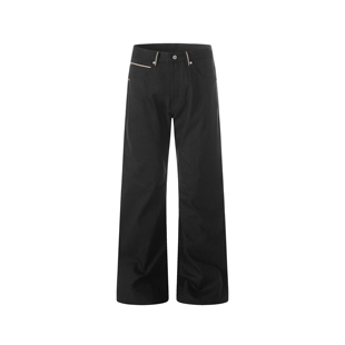 Goinsk「高定系列」16oz红赤耳丹宁不褪色原牛2021M直筒牛仔裤 男