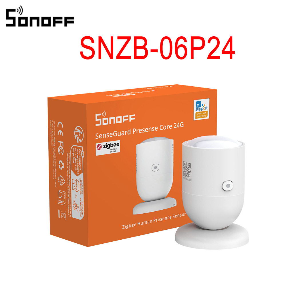 SONOFF SNZB-06P24 Zigbee3.0人体存在传感器24GHz雷达毫米波图片