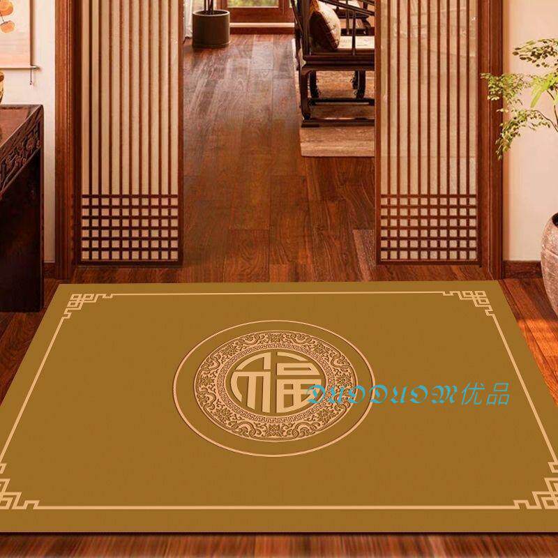 土黄色地垫入户门垫硅泥藻防滑软垫玄关咖色地毯一刷即净进门脚垫,居家布艺,家用脚垫,淘宝优惠券,粉丝福利购,淘宝优惠卷