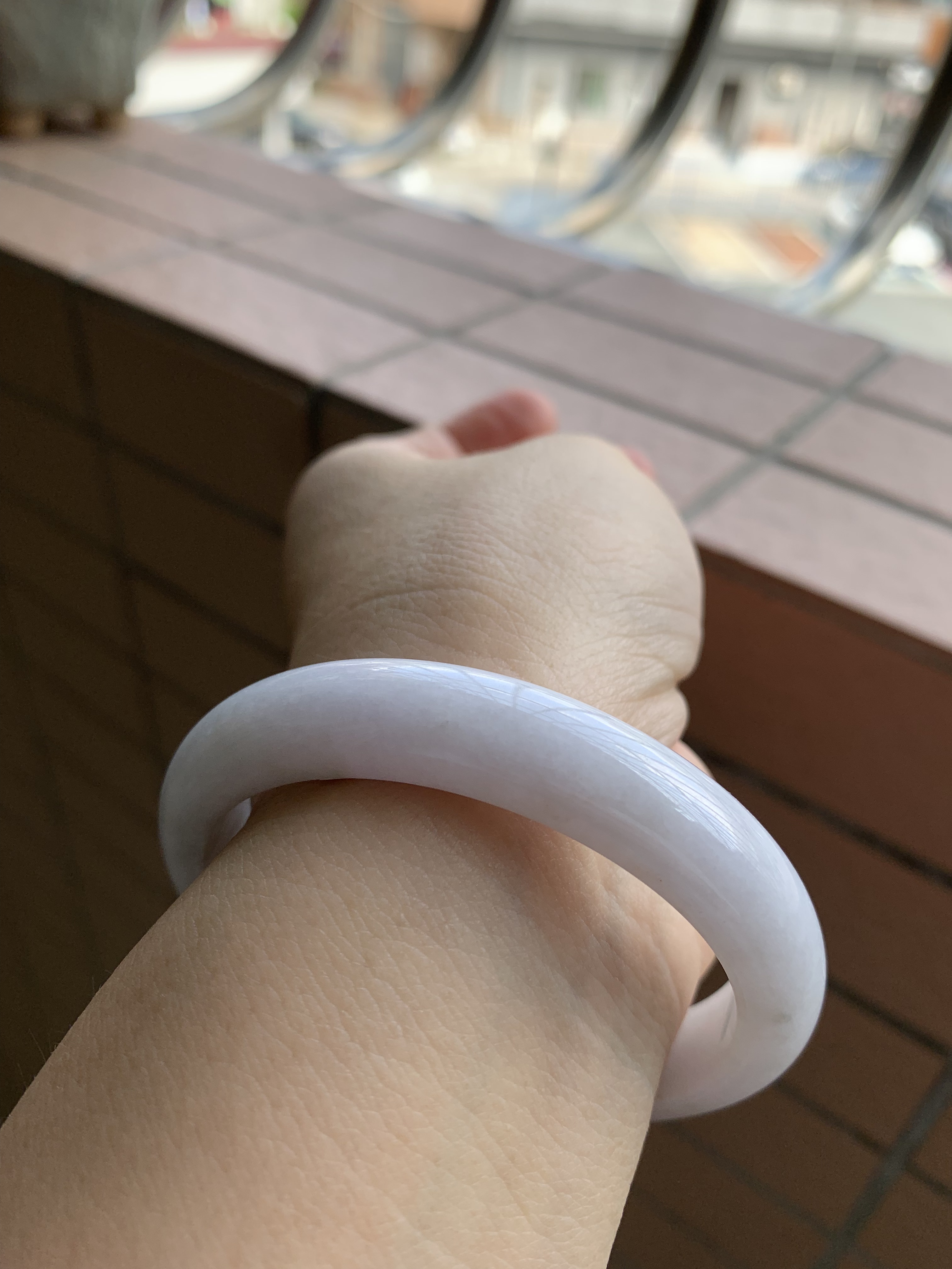 56-11.9-7.8缅甸纯天然A货翡翠白月光证书661完美保真