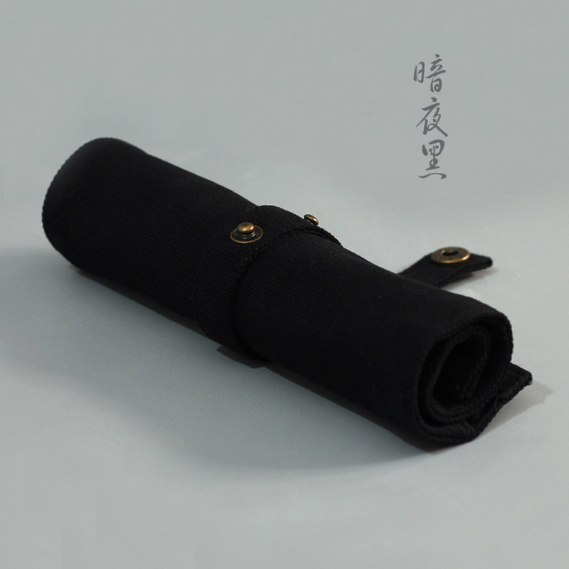 日式文艺复古中国风帆布
