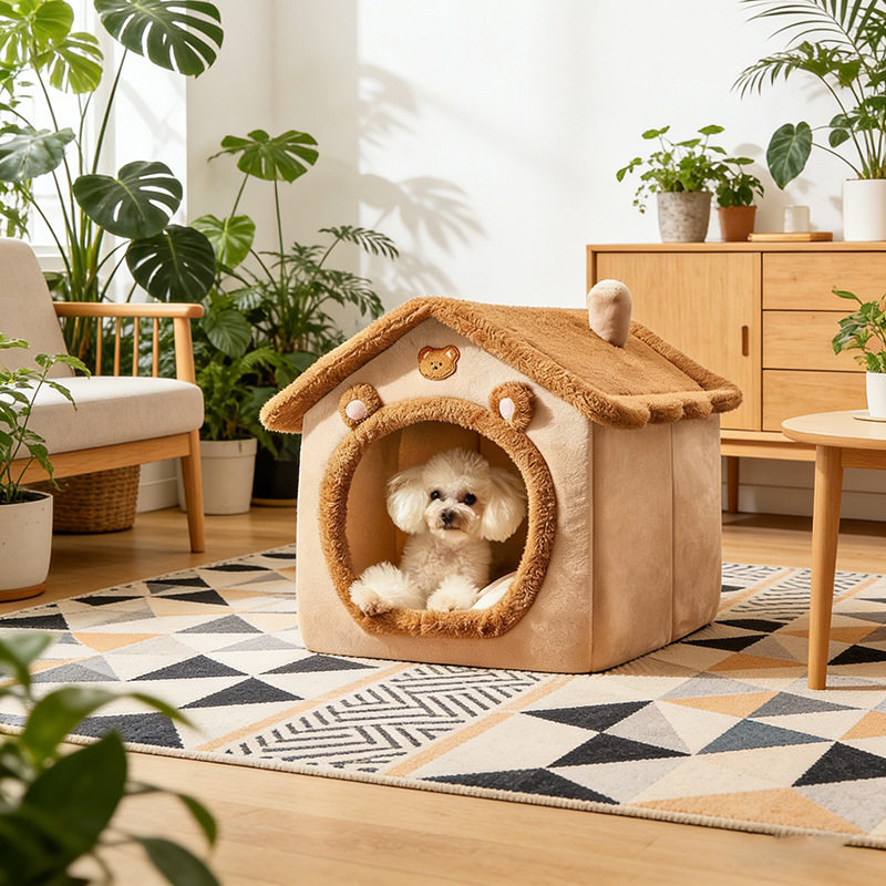 猫窝四季通用别野房子窝