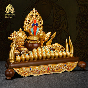 铜百宝座总集摆件慧宝摩尼宝百宝总集五妙欲供品居家供具用品