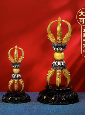 金刚杵摆件S999纯银纯铜