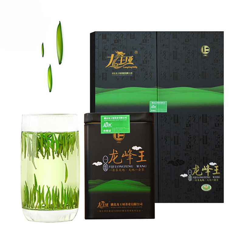 十堰龙王垭龙峰王茶叶200g礼盒新茶春茶明前特级嫩芽竹溪箭茶毛尖