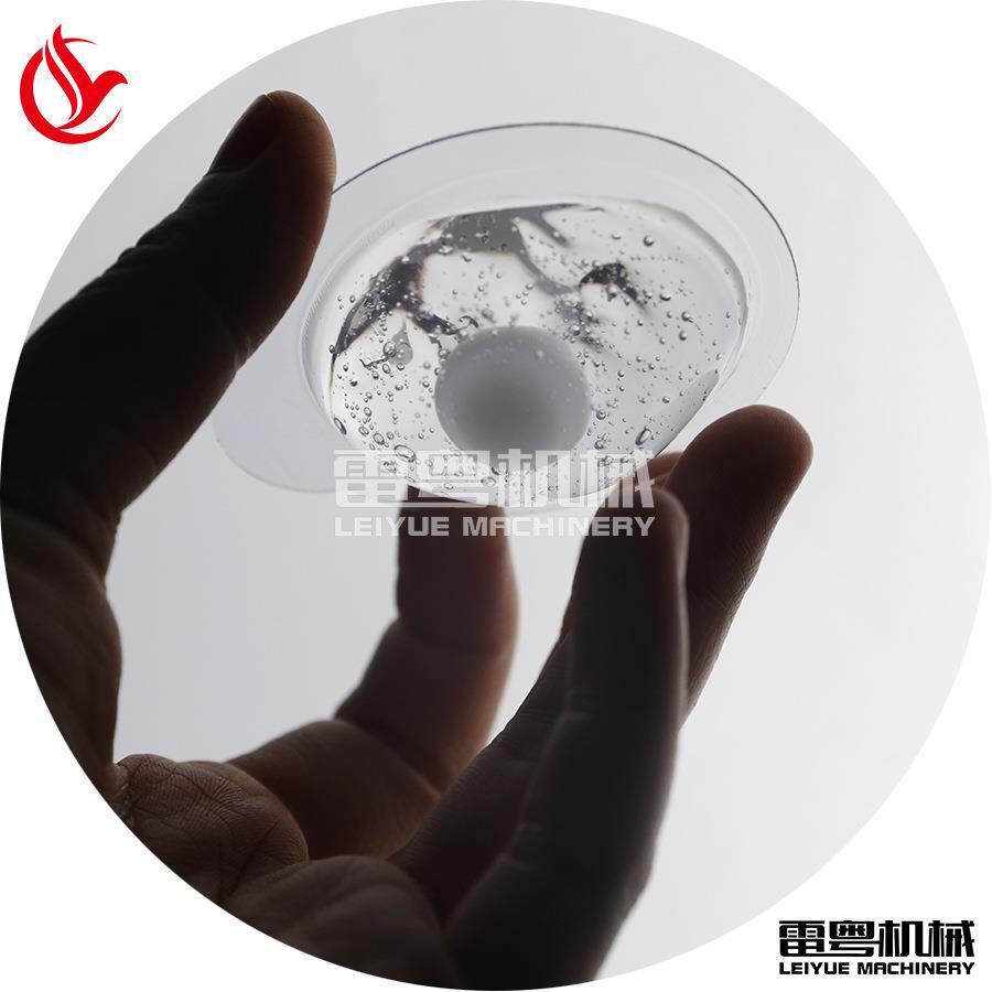广东双色鸡蛋布丁面膜泡罩包装机-形状可定制