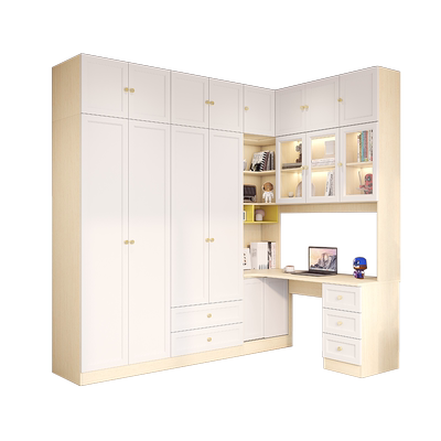 秀翠庭旗舰店书桌书柜书架衣柜