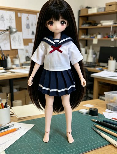 BJD水手服六分azone二代m体，特六，ob24，混合天使都可穿