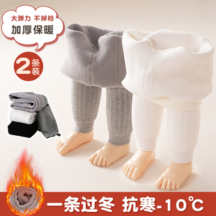 子秋冬加厚连裤 加绒裤 袜冬季 女童外穿婴儿冬装 儿童打底裤 宝宝裤