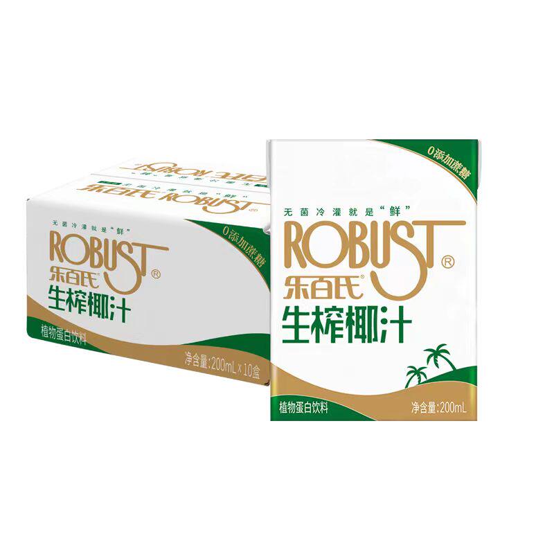 乐百氏生榨椰汁厚椰乳植物蛋白饮料正宗椰汁椰奶200ml*10盒整件怎么样,好用不?