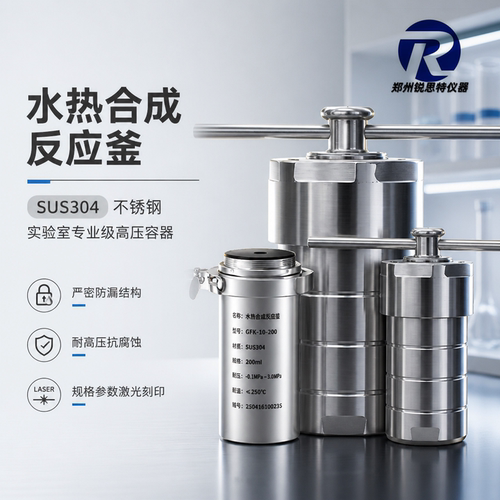 水热反应釜耐压耐酸碱四氟内衬