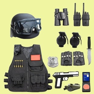 三级甲儿童战术背心cs吃鸡马甲特种兵防弹背衣服六级战斗套装衣服