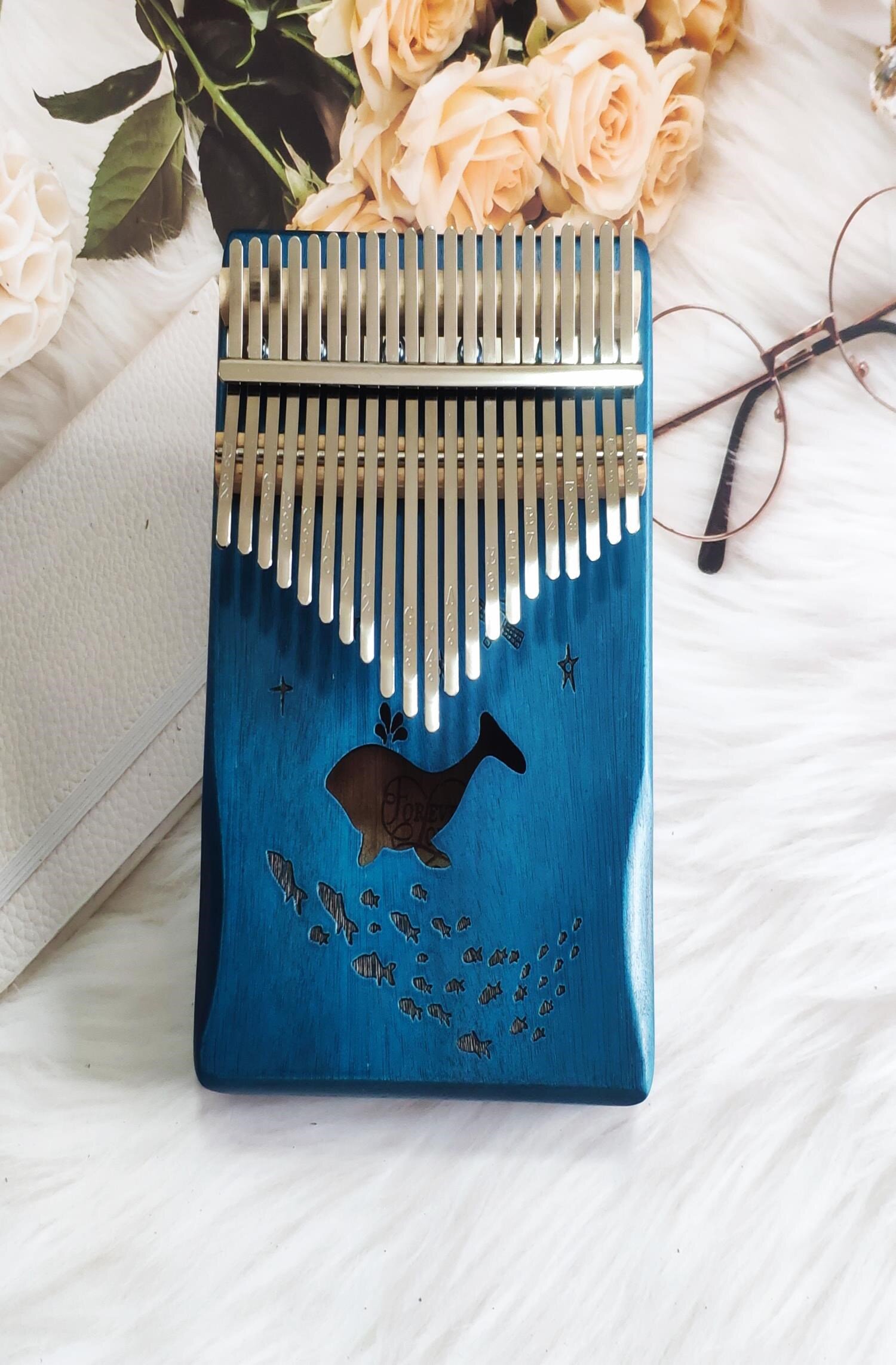 新拇指琴卡林巴琴17音21音乐器木质便携礼物初学者儿童定制kalim