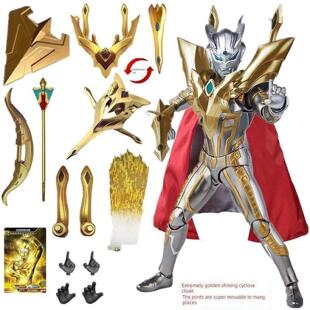 新布鲁多可动闪耀赛罗奥特玩具动关节手办人偶SHF捷德布莱泽儿童