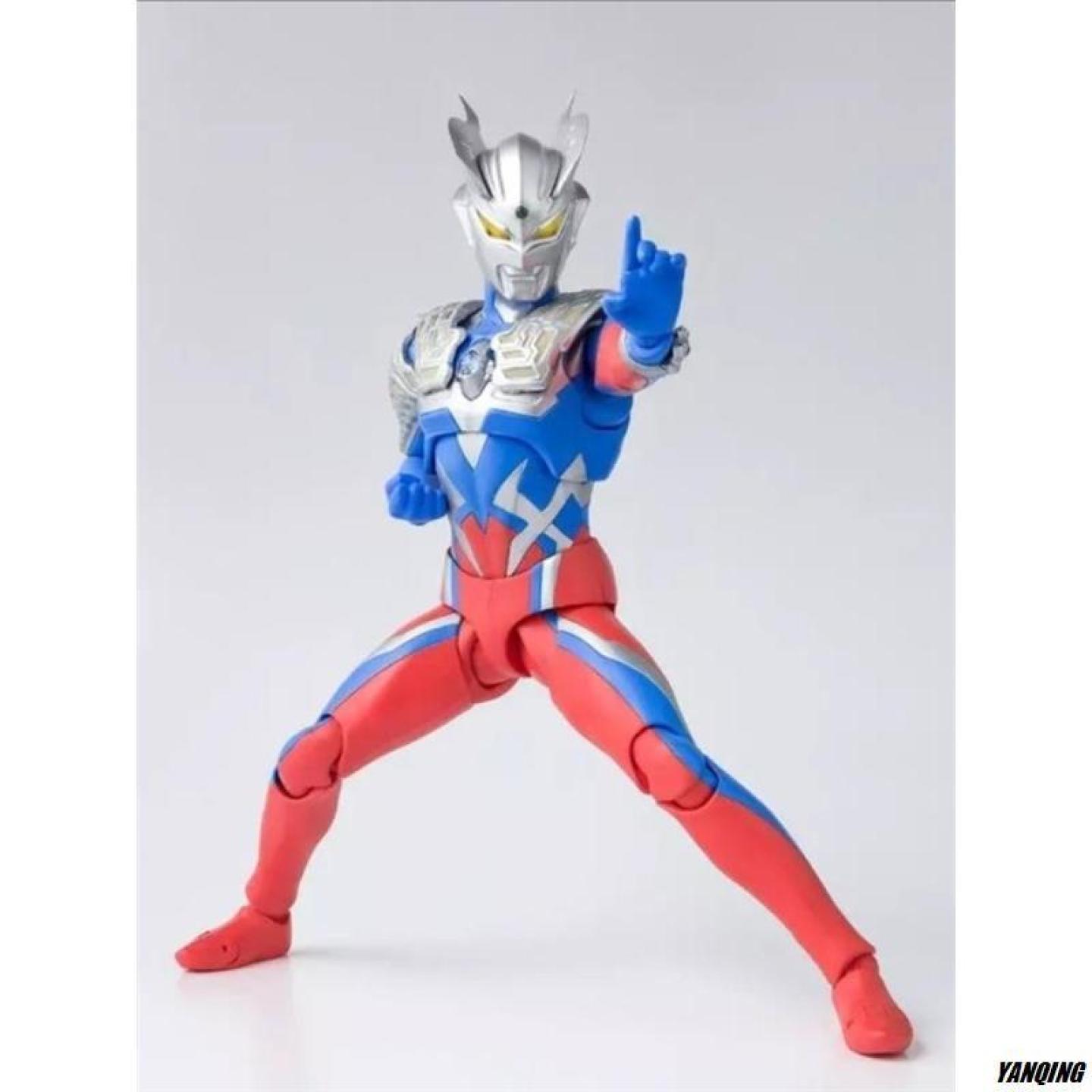 SHF赛罗奥特普通形态 Zero兔子赛罗贝利亚宿敌赛罗模型玩具手办