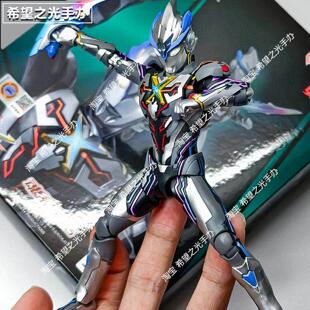 SHF艾克斯奥特超越型贝塔火花混合装甲套装超可动人偶手办模型