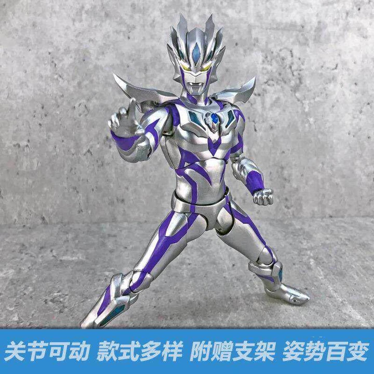 SHF赛罗无限超越形态奥特玩具打怪兽可动人偶奥特之王模型摆件