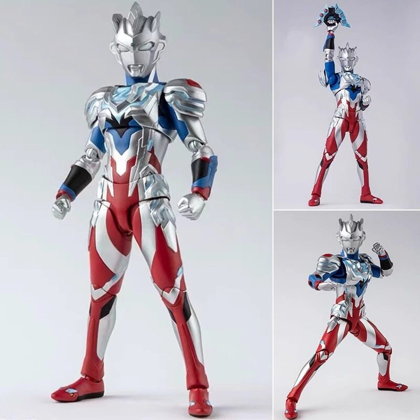 泽塔阿尔法装甲手办SHF黄金赛罗奥特儿童玩具关节超可动诺亚模型