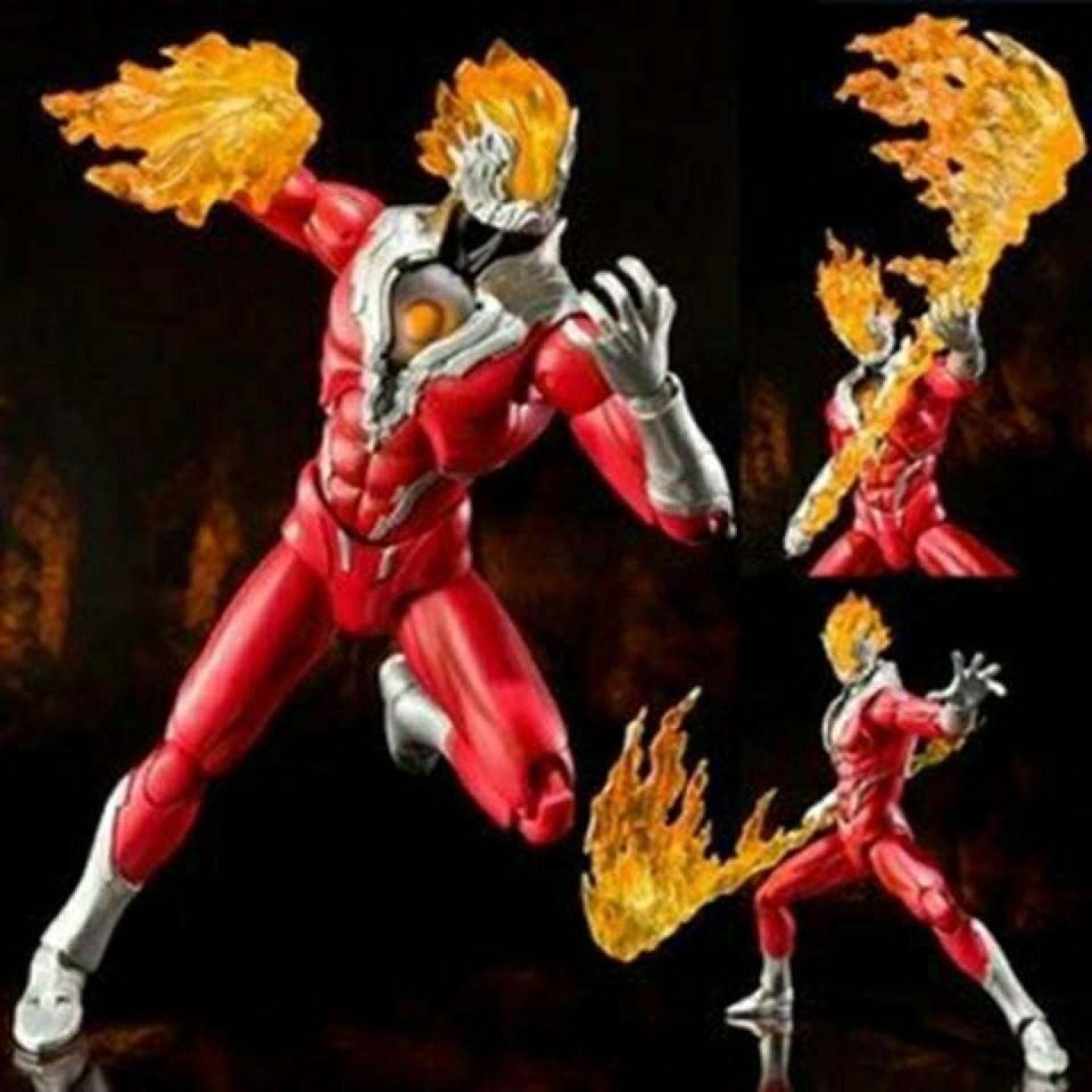 红莲火焰战士赛罗贝利亚奥特漫ACT关节可动人偶手办男孩玩具