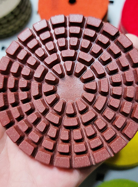 优质新款金刚砂树脂磨片上新水磨推荐耐磨锋利地坪打磨片抛光4寸