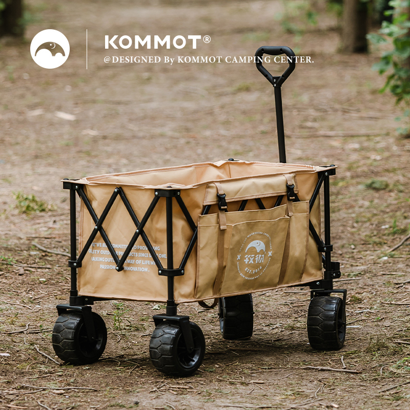 超强承重露营推车大容量可折叠
