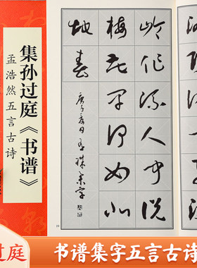 孙过庭书谱集字古诗练字帖