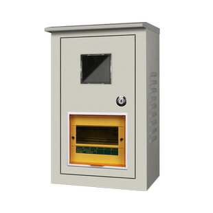 单相电表箱220V家用明装一户室外防水电表箱出租房定制户外电表箱