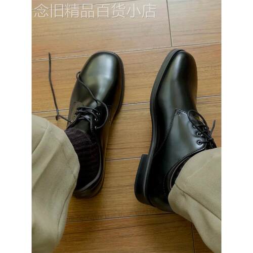 高端皮鞋男老钱风德比英伦乐福鞋2025秋季商务黑色亮面结婚新郎鞋