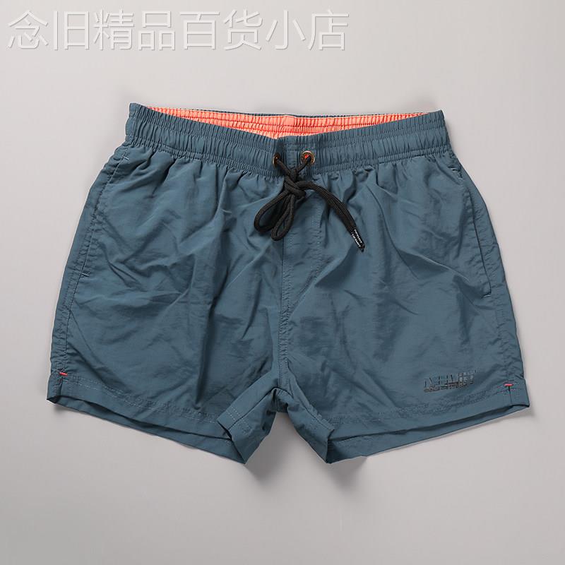 爵尼丹奴丨专柜正品 丨JENNI TENNO丨~夏季款纯色三分运动短裤男