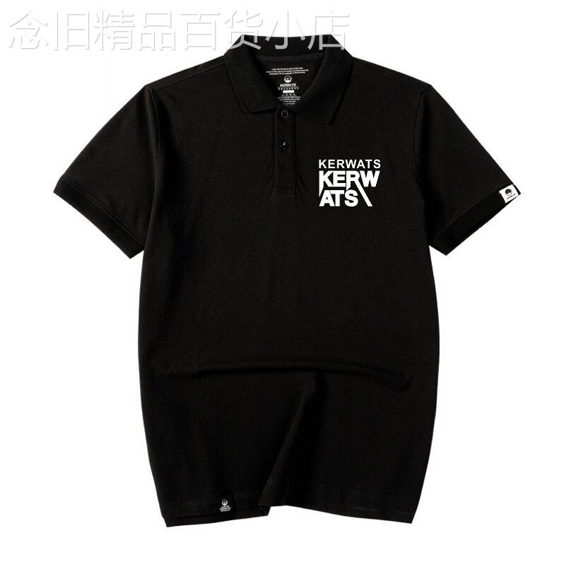 香港it代购2026新款韩版潮牌欧美翻领POLO衫男装大尺码宽松短袖T