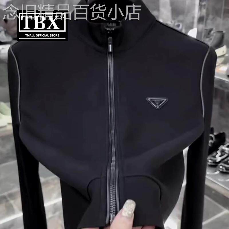 高端夹克外套男士春秋冬季2025新款高级感立领拉炼 炼 开 衫厚棉T