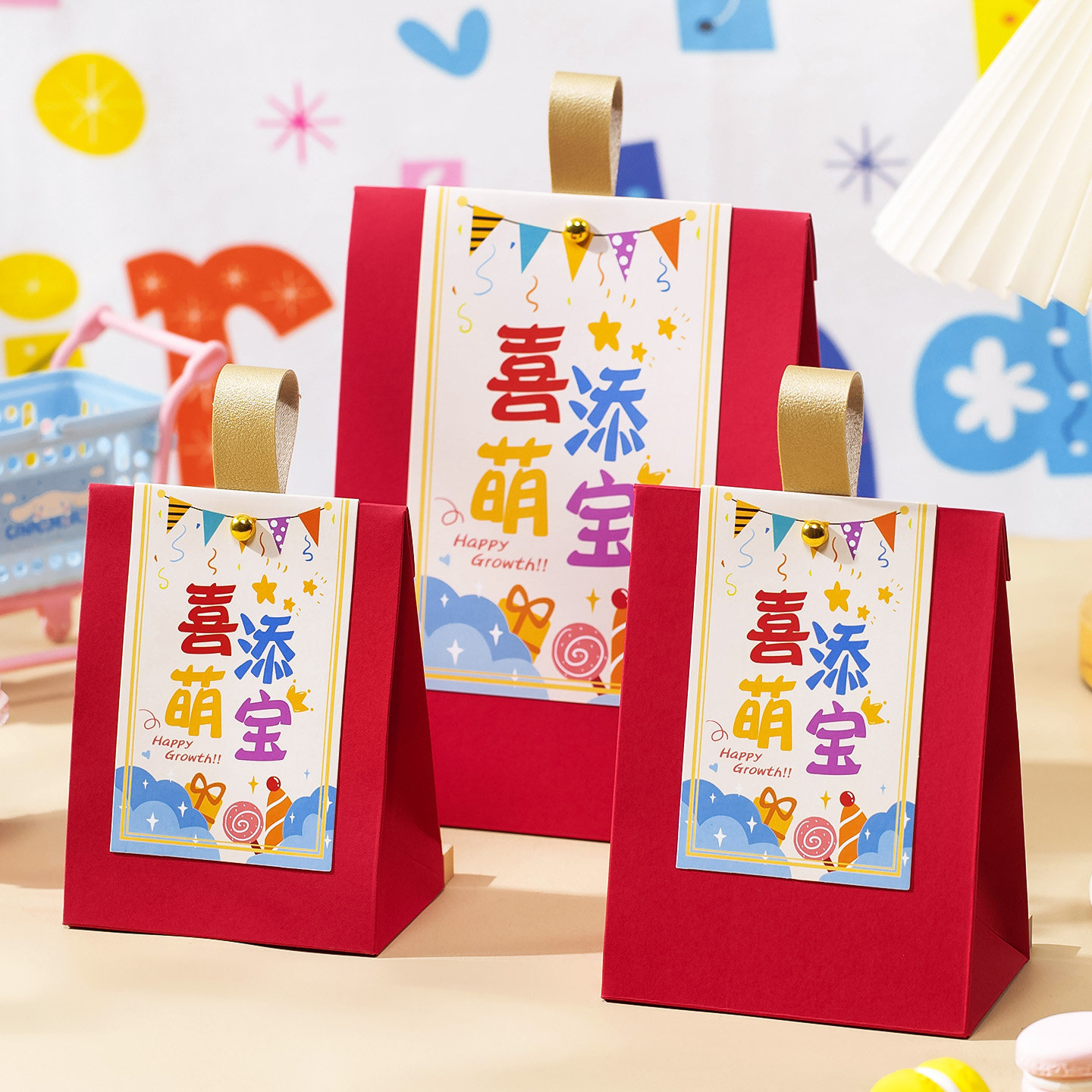 宝宝喜糖盒子儿童手提糖果袋满月生日百天小孩诞生周岁礼伴手礼盒,节庆用品/礼品,糖盒/糖盒配件,淘宝优惠券,粉丝福利购,淘宝优惠卷