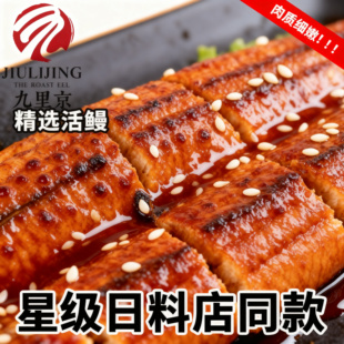 九里京日式蒲烧鳗鱼加热即食整条理鲜活鳗烤制500g