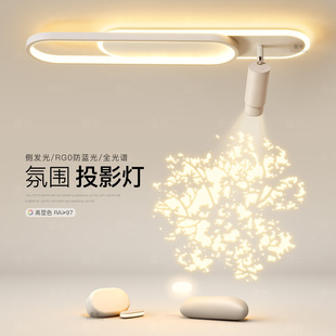 光造型走道吸顶灯led长条走廊氛围树影灯进门入户客厅阳台灯具