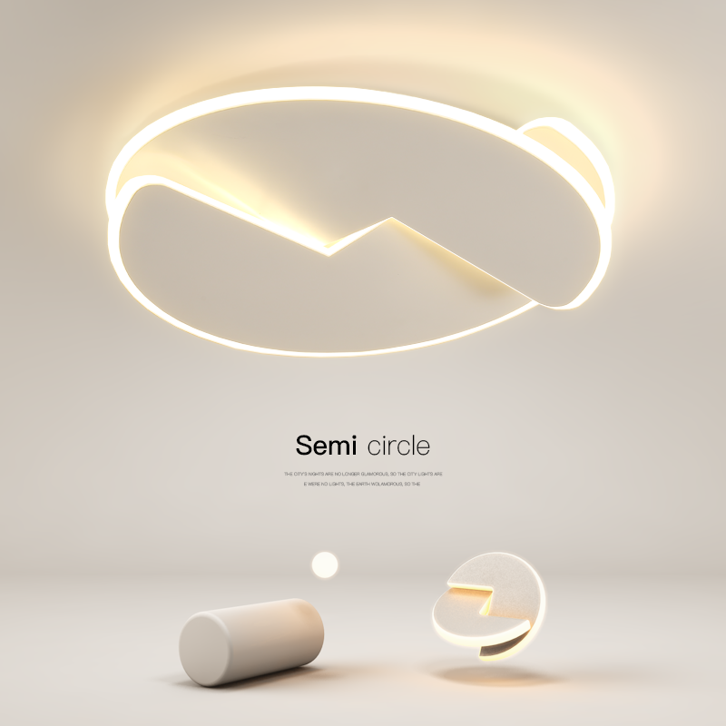 最光led简约现代吸顶灯卧室灯