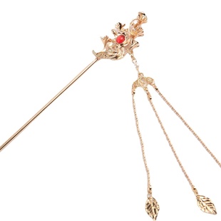 汉服头饰发簪古风对簪发饰流苏步摇发钗盘发簪子仙气古装配饰手工