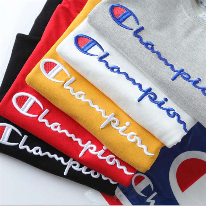 【刺绣卫衣男女同款】2020年新款纯棉长袖圆领韩版学生情侣上衣潮