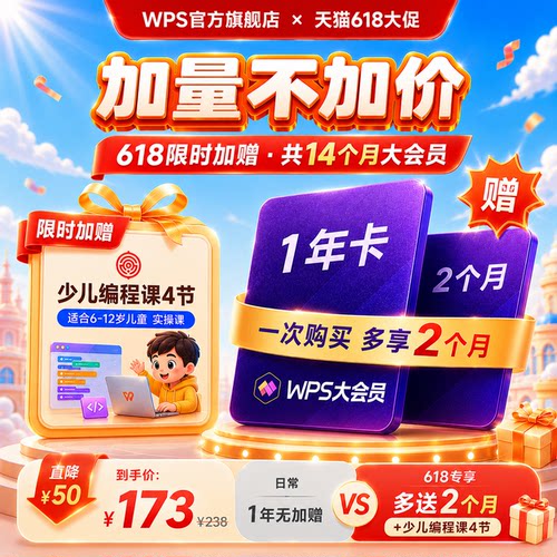 尊享260+会员权益，办公必备！