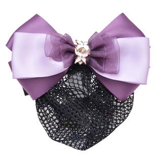 初炫日韩国头花细网兜职业空姐酒店银行工作人员饰品发夹护士头花