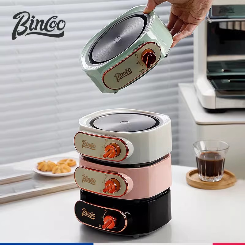 Bincoo电陶炉家用煮茶器小型电热炉摩卡壶专用加热底座泡茶烧水壶