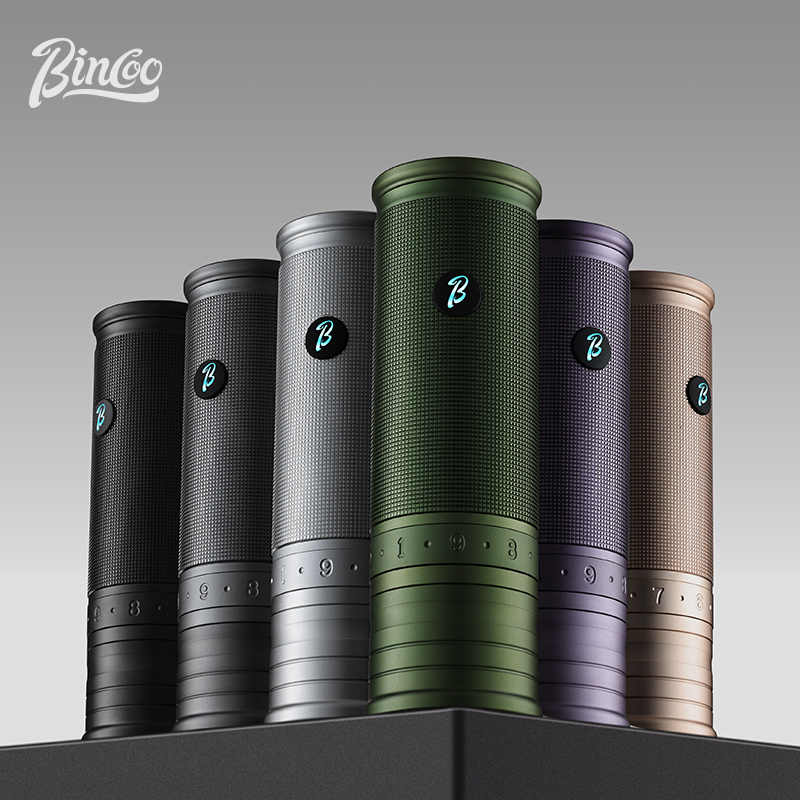 Bincoo电动磨豆机小型便携咖啡豆研磨机手磨咖啡机家用自动磨豆器