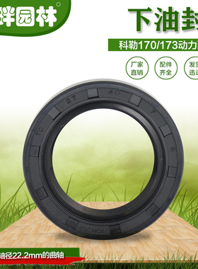 草坪机配件科勒173170维邦中绿美神长江豹下曲轴油封27*40*7mm