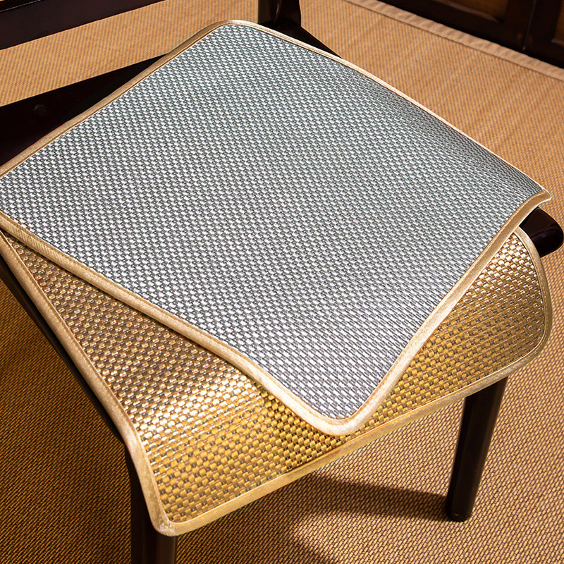 夏天款凉席坐垫冰丝餐桌椅垫夏季款透气办公室凳子垫防滑凉垫定制,居家布艺,椅垫,淘宝优惠券,粉丝福利购,淘宝优惠卷