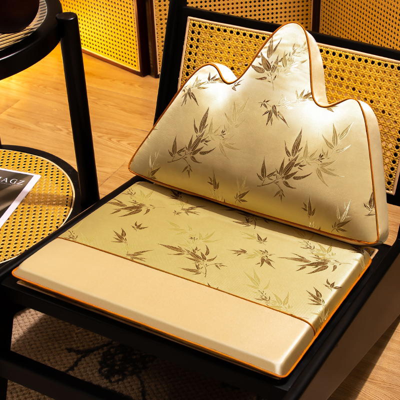 新中式红木椅垫茶椅垫中古风坐垫
