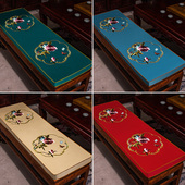 中式 长条垫子学生板凳坐垫冬季 长方形家用大小凳子圆垫餐桌板凳垫