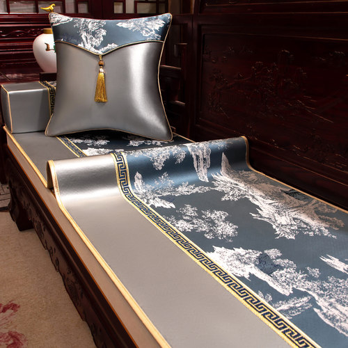 中式红木坐垫套罩定制