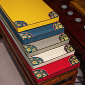 红木沙发坐垫长条垫子长方形卡座沙发海绵垫套棉麻实木板凳椅垫