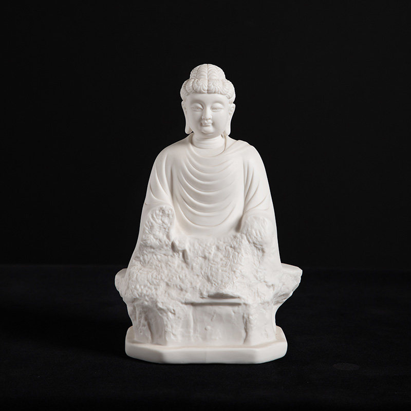 德化陶瓷桌面摆件客厅装饰玄关电视柜工艺品家居饰品卢舍那大佛