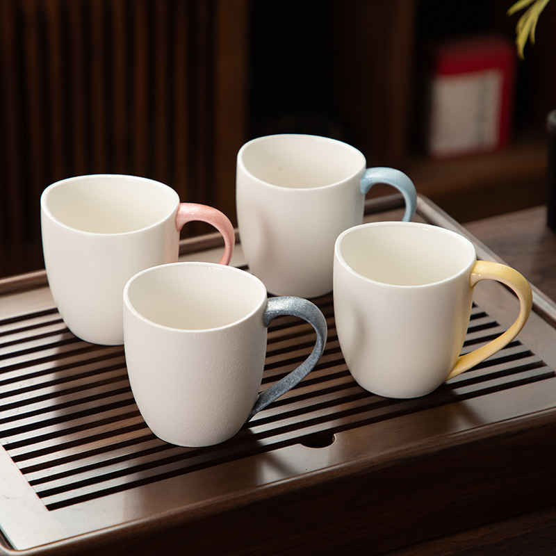 德化陶瓷雪花釉马克杯